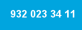 932 023 34 11 932 023 34 11